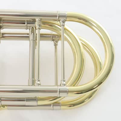 S.E. Shires Q-Series Bass Trombone with Dual Axial Flow Valve SN Q12782 SUPERB image 10