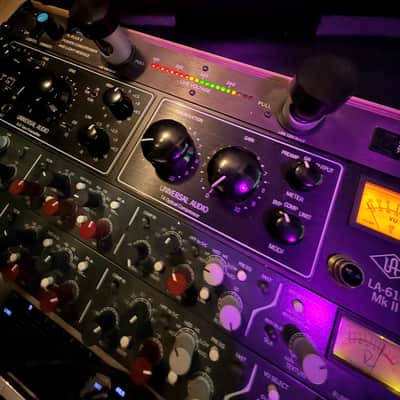 Universal Audio LA-610 MkII Tube Channel Strip 2008 - Present - Black image 4