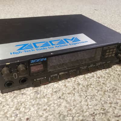Vintage 90s Zoom 9050 Advanced Instrument Multi Effect Processor Guitar Pedal Rack image 1