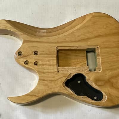 2010's Indonesian Ibanez RG470AHM Blue Moon Burst Ash Guitar Body Floyd Ready image 13