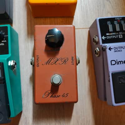 MXR MX-105 Script Phase 45 1973 - 1975 - Orange image 1