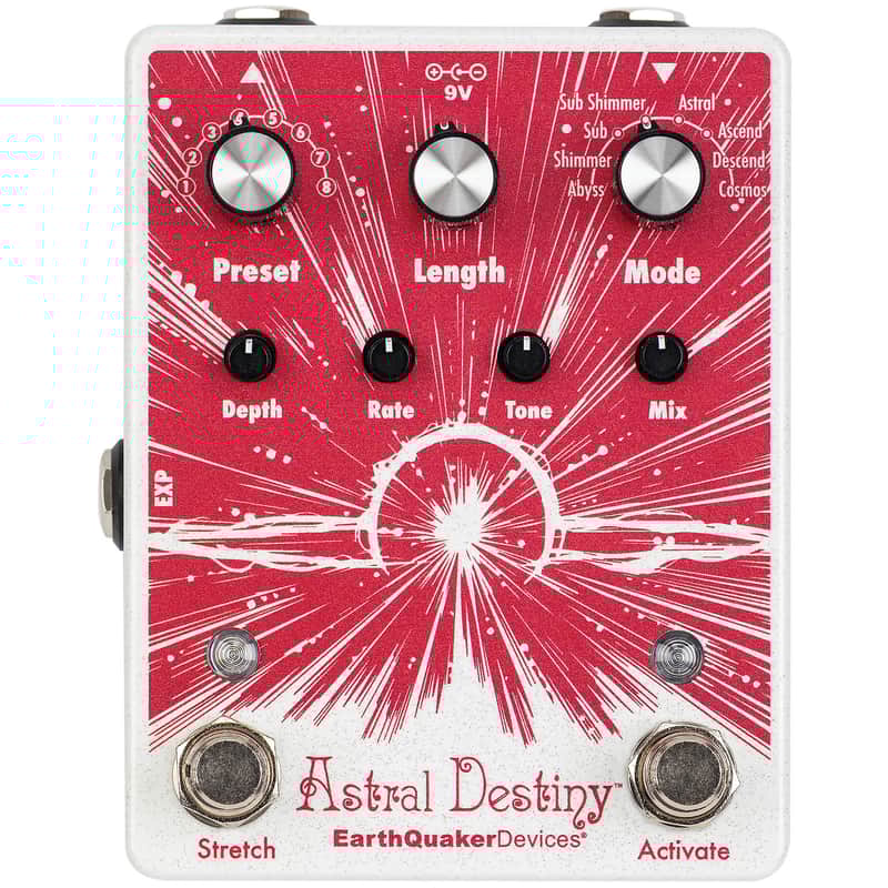 極美品 EarthQuaker Devices Astral Destiny EarthQuaker Devices Astral Destiny Octal Octave Reverberation