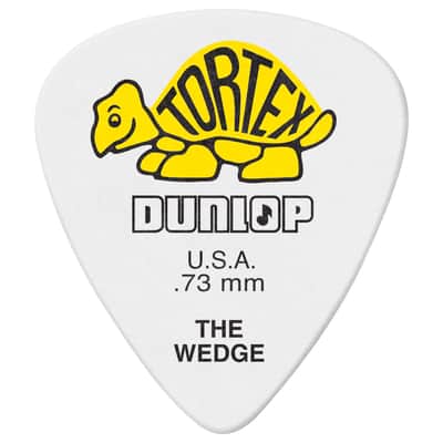 424P73 Tortex Wedge 0,73 mm Sachet de 12 Dunlop image 2