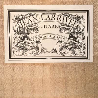 Larrivée C-19 Luxe Cutaway (Amplified) Natural 1996 image 21