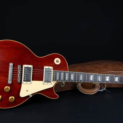Gibson 1957 Les Paul Standard Mahogany Top Ultra Light aged - Medium Cherry image 14