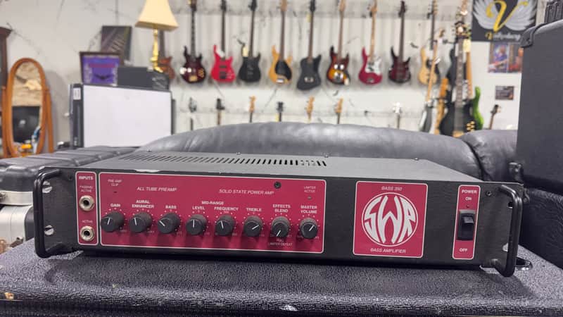 SWR Bass 350 Bass Amp Head – 350W – All Tube Preamp – Made in USA image 1