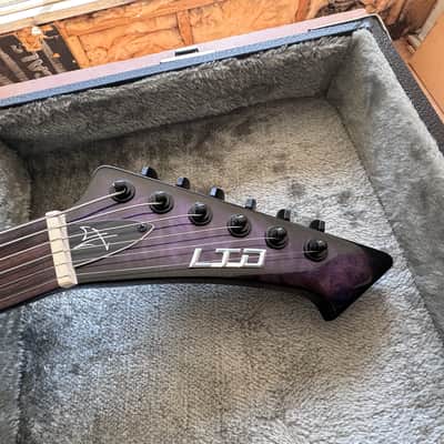 ESP LTD Snakebyte James Hetfield Signature SE 2018 - 2019 - See Thru Purple Sunburst image 5