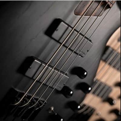 Cort Professional 4-String Bass Guitar Element - Open Pore Trans Black image 4