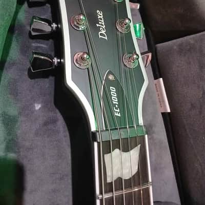 ESP LTD EC-1000 Evertune BB Electric Guitar MINT 2022 - Black Satin image 6