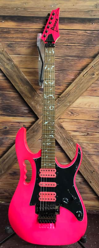 Ibanez Jem Junior JEMJRSP Steve Vai Signature Pink image 1