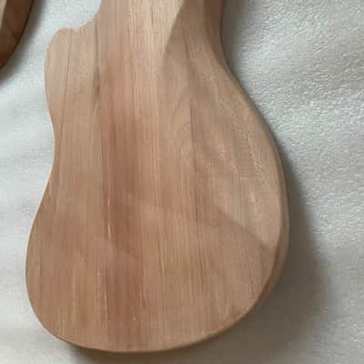 Mahogany Wood Guitar Jazzmaster Style Body image 4