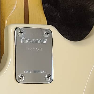 Kramer USA Pacer HSS Rockinger Brass Bridge 1983 Cream image 11