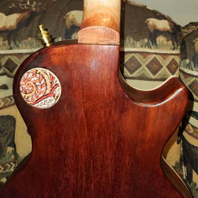 LP Style Left Handed Guitar Premium Parts and Electronics image 14