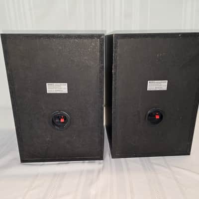 Sony SS-U3033 Bookshelf Speakers HiFi Stereo Left Right Home Audio Black Grills image 3