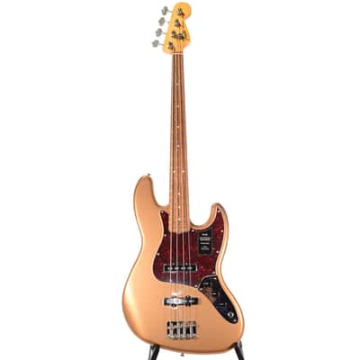 VINTERA '60S JAZZ BASS® - Pau Ferro Fingerboard, Firemist Gold image 2