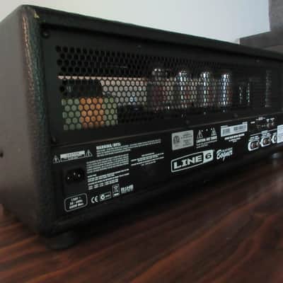 Line 6 Spider Valve HD100 MkII 100-Watt Digital Modeling Guitar Amp Head 2009 - 2012 - Black image 8