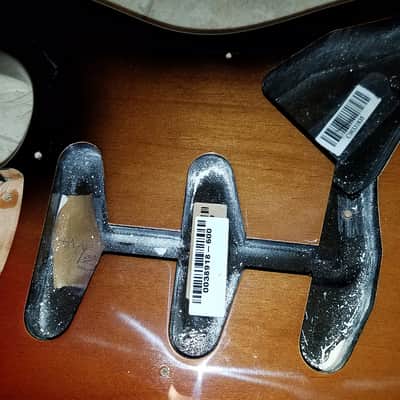 2008 Fender Stevie Ray Vaughan SRV Signature Strat Sunburst Stratocaster BODY w/Pickguard & Jack image 5