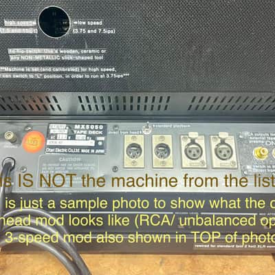 OTARI MX5050 Bii2 -- 2TR or 4TR, 2-CH Pro R2R Tape Deck -Pro Refurb/ Stunning Near-Mint++ Condition! image 13