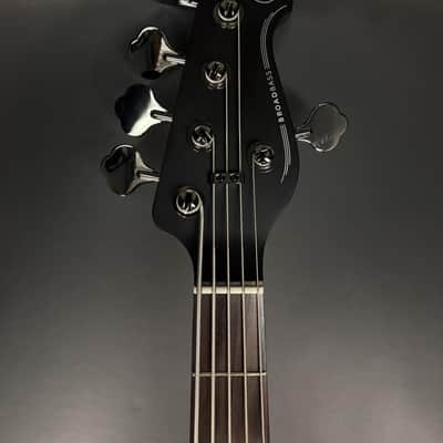 2024 Yamaha BB735A 5-String Bass - Matte Translucent Black image 5
