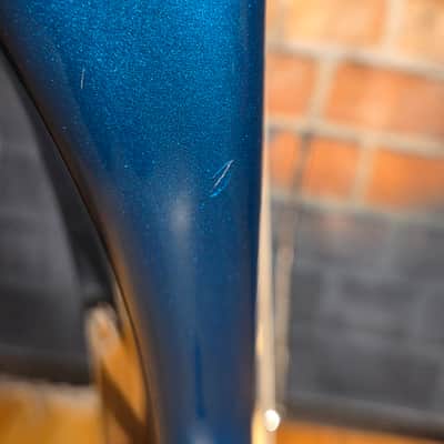 Vintage 1986 Fender Contemporary Series Stratocaster SSS Metallic Blue w/ Fender System I Tremolo System image 12