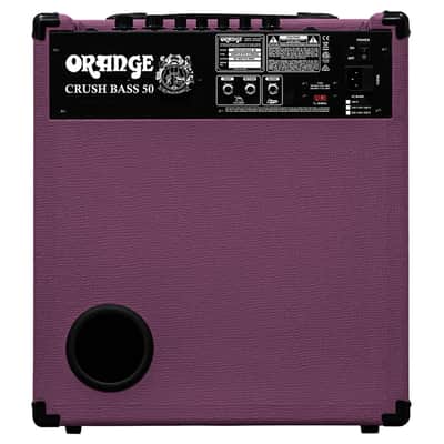 Orange Amplifiers Ltd. Ed. Glenn Hughes Crush Bass 50 Combo Bass Amp - Open Box image 4