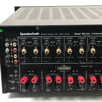 SpeakerCraft BB1235 12 Channel Power Amplifier image 9