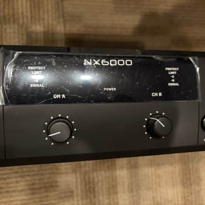 Behringer NX6000 2-Channel Power Amplifier 2010s - Black image 2