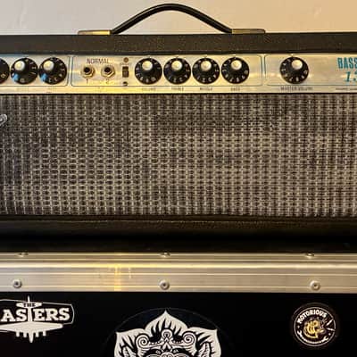 Fender Bassman 135 2-Channel 135-Watt Guitar Amp Head 1977 - 1980 - Silverface image 3