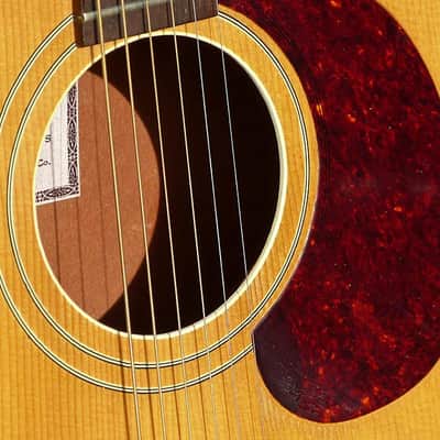 1965-66 Harptone-made Supreme A-6N dreadnought guitar image 6
