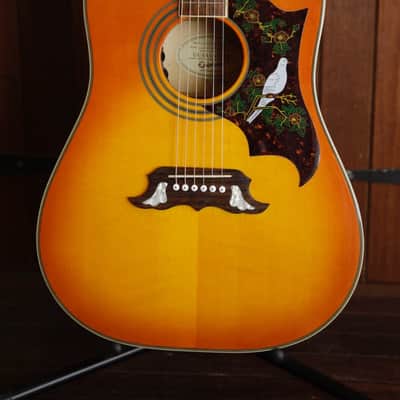 Epiphone Dove Pro Acoustic-Electric Guitar Pre-Owned image 1