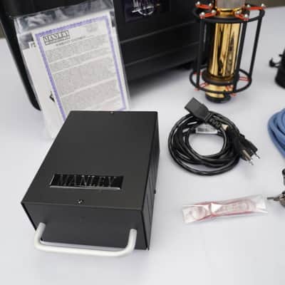 Manley Reference Gold Large Diaphragm Tube Condenser Microphone w/ Case #59151 image 21