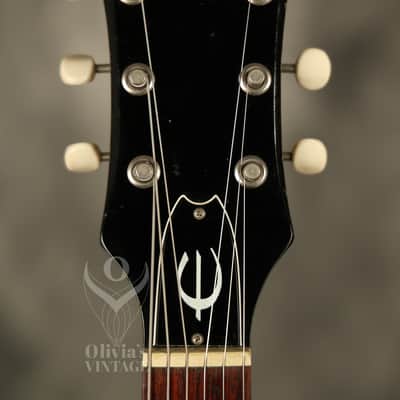 all original 1965 Epiphone E452T Sorrento ROYAL OLIVE image 3
