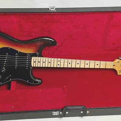 Fender Stratocaster Hardtail 1978 3-tone sunburst image 1