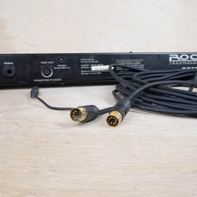Rocktron MIDI Mate Foot Controller Black w/ Power Supply, 30ft MIDI Cable image 7
