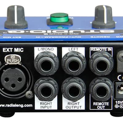 Mint Radial Engineering Studio-Q Talkback Interface with Built-In Mic External Mic Input image 3