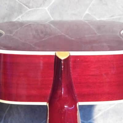 vintage CIMAR 370 12 string dreadnought Guitar pre Ibanez lawsuit miJ Japan 1970 image 6