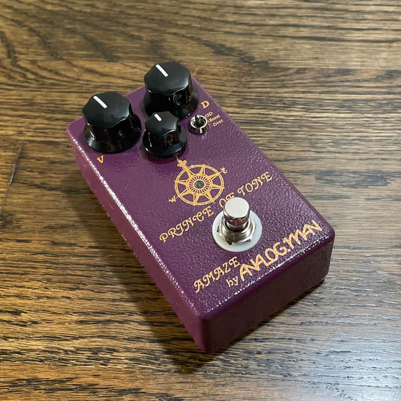 Analogman Prince of Tone Overdrive Pedal | Reverb