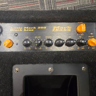 Markbass Little Mark 250 Black Line 250-Watt combo Bass amp 2020s - Black felt image 5