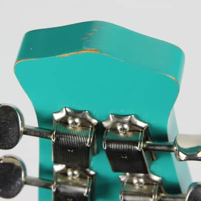 1995 Jerry Jones Neptune Longhorn Baritone Bass VI 6-String Guitar - SEA FOAM GREEN! image 14