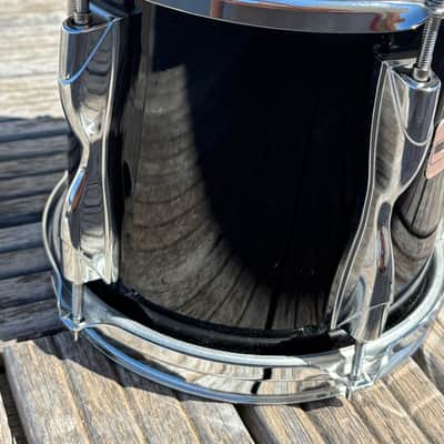 Yamaha 9000 Recording Custom 8"×8" Tom – Made in Japan – Original Piano Black image 6