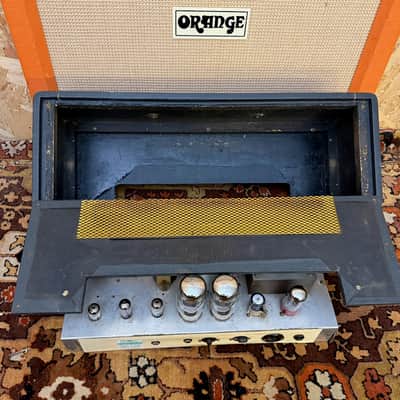 Vintage 1966 Marshall JTM45 MKII Plexi Gold White Guitar Amplifier Head *1960s* image 13
