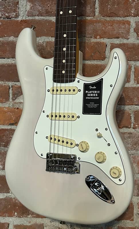 New Fender Player II Stratocaster - White Blonde, Fastest Shipping In The World! Includes A Pro Set Up! image 1