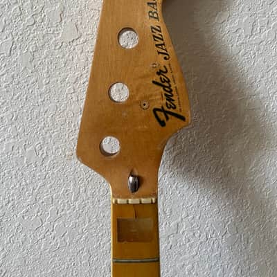 Fender Jazz bass neck - 1970s - Maple image 1