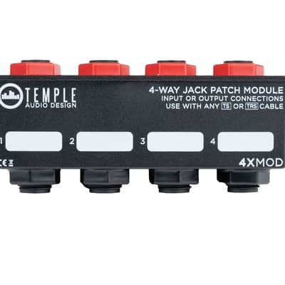 Temple Audio Design 4X MOD 4-Way Jack Patch Module image 3