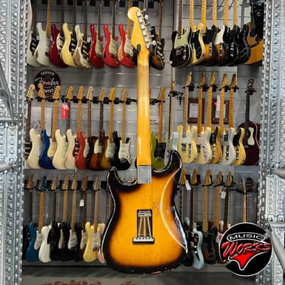 Buttarini   Stratocaster S 60 Sunburst image 6