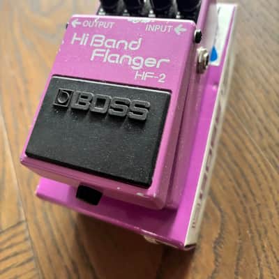 BOSS HF-2 Hi Band Flanger Vintage Flanger Pedal w/ Original Box – Used image 2