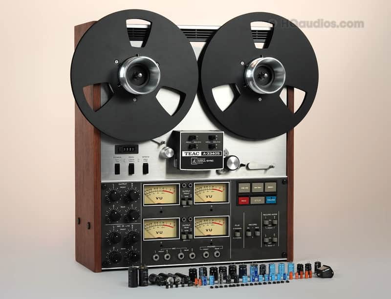 TEAC A-3340S Reel-to-Reel Tape Deck – Professionally Restored – 1-Year Warranty image 1