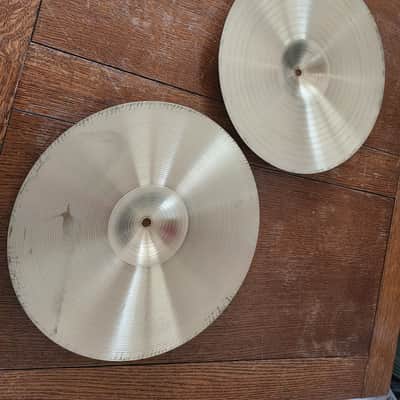 Zildjian 14" A Series Rock Hi-Hat Cymbal 1995 - Traditional image 8