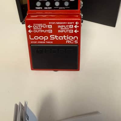 Boss RC-5 Loop Station 2020 - Present - Red image 1