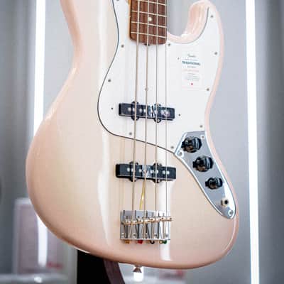 Fender Japan 2025 Collection Traditional 60 Jazz Bass Rw Stardust Pink image 2